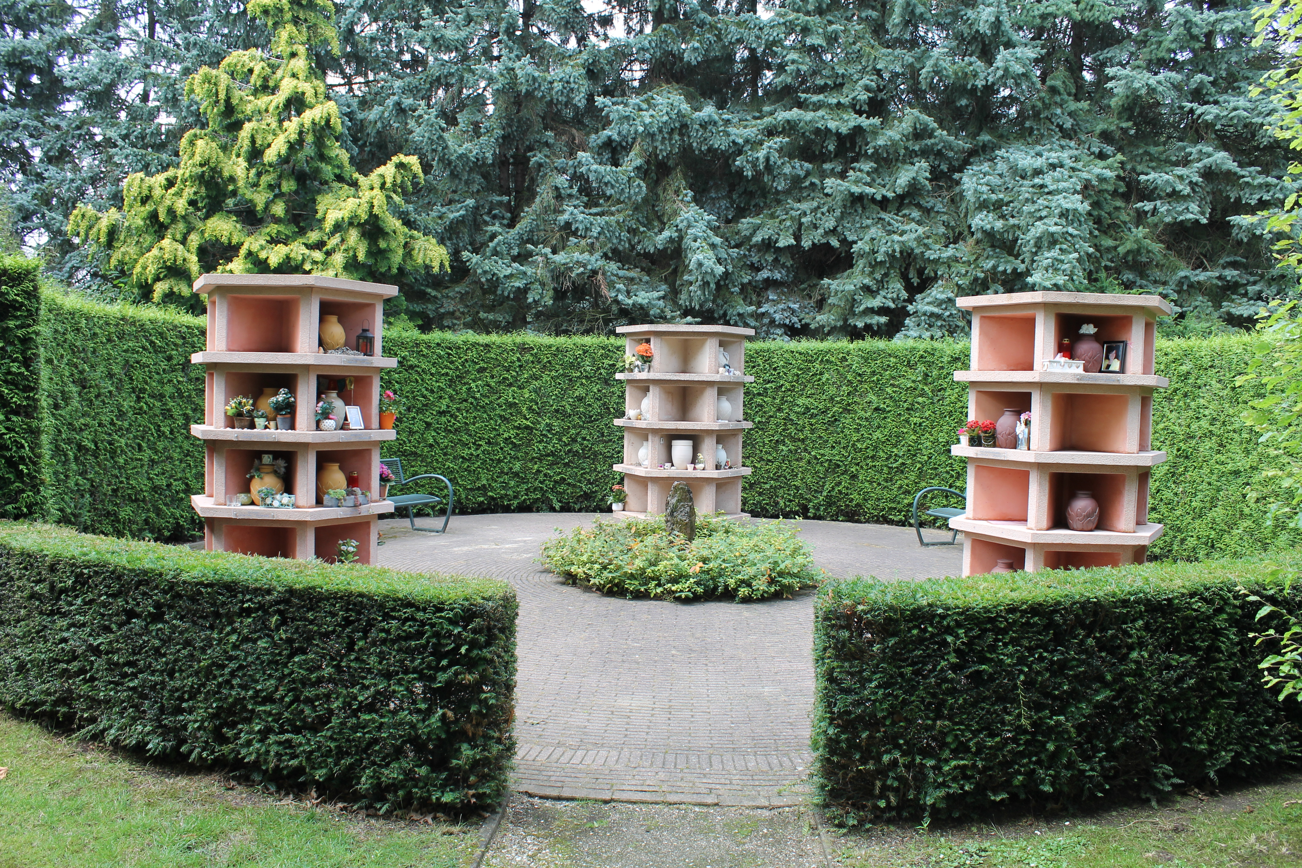 As bewaren op begraafplaats